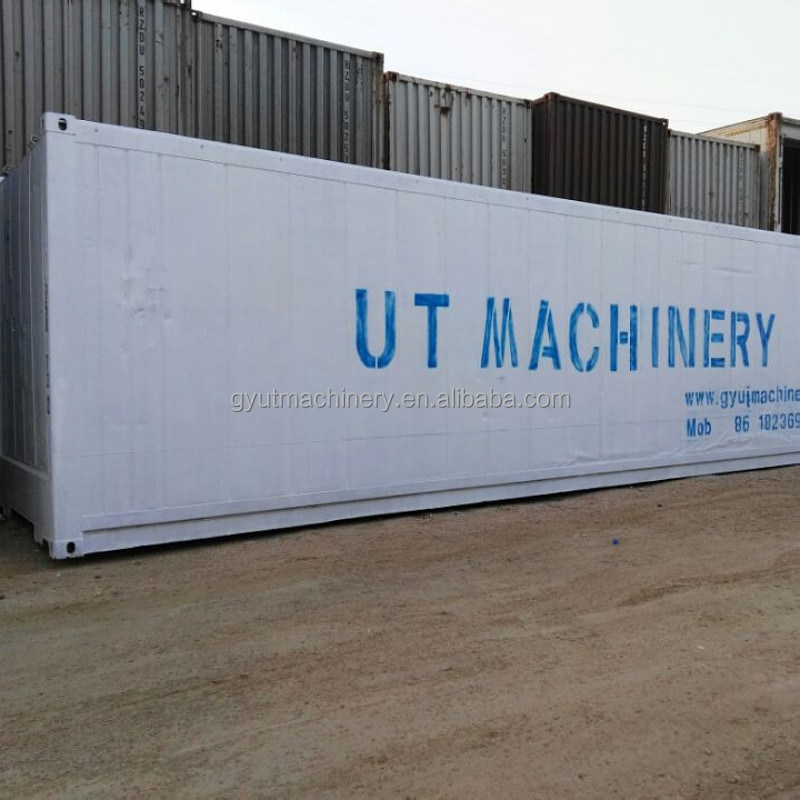 Voltage personnalisé Container hydroponique entièrement fermé Machine de germination de fourrage d'herbe de millet