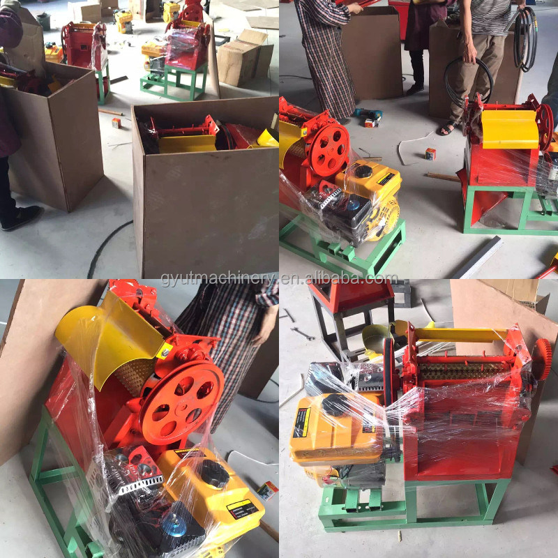 Machine à éliminer la peau du grain de café pour une puissance de 2,2 kW et un nombre d'impulsion de 2 à 6 pièces