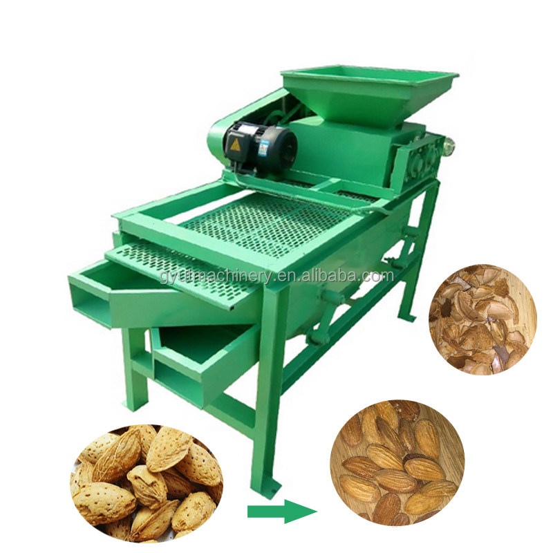 1.5KW Almond Huller usine pour le soutien en ligne très populaire Almond Shell Machine cassée