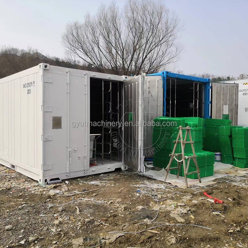 64pcx Boîte de germes pare-chocs Conteneur d'expédition LED Grow Light pour la production d'aliments pour volailles