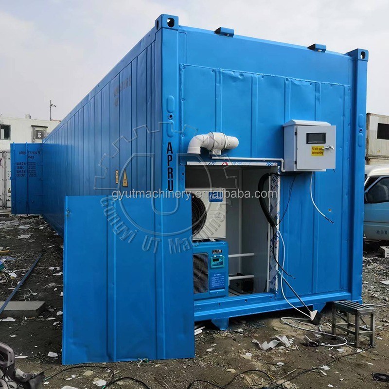 Container abordable Agriculture de l'herbe machine de culture cycle de production 3-4 jours 22V tension